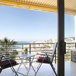 Sea Front Studio With Spacious Balcony Santa Clara Apartment